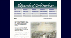 Desktop Screenshot of corkshipwrecks.net